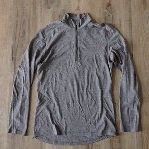 Icebreaker Oasis 200 long sleeve half zip, men's medium